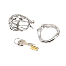 Load image into Gallery viewer, The Captive Chastity Cage 2.05 inches long
