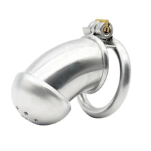 Load image into Gallery viewer, Mistress&#39;s Little Prisoner Metal Chastity Cage
