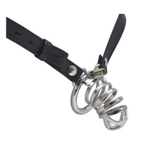 Charger l&#39;image dans la galerie, Cage de chasteté pour homme avec ceinture de chasteté 
