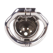 Load image into Gallery viewer, Flap Metal Chastity Cage 2.55 inches Long
