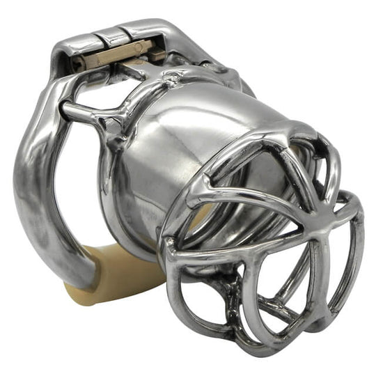 Stealth Stainless Steel Lock Cock Cage – metalchastity