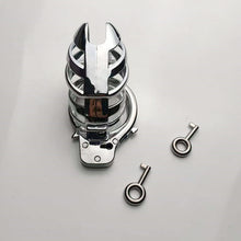 Load image into Gallery viewer, Handcuff Adjustable Metal Male Chastity Cage
