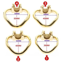 Charger l&#39;image dans la galerie, Cage de chasteté HTV3 Gold
