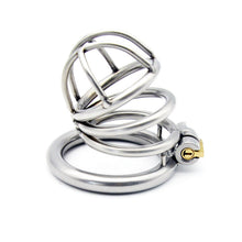 Load image into Gallery viewer, Male Stainless Steel Chastity Device 2.05 inches long
