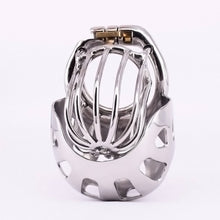 Load image into Gallery viewer, Chastity Cage with Pouch Shape
