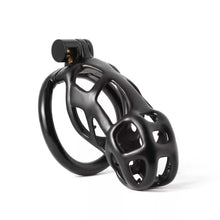 Load image into Gallery viewer, Cobra Spiked Chastity Cage Black
