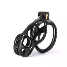 Load image into Gallery viewer, Cobra Spiked Chastity Cage Black
