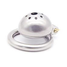 Load image into Gallery viewer, Hot Chastity Small Steel Chastity Device Restraint 0.98 Inch Long
