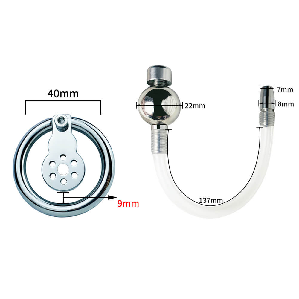 Inverted Negative Chastity Cage