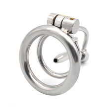 Load image into Gallery viewer, Stainless Steel Breathable Chastity Device 3 Sizes Of Catheter
