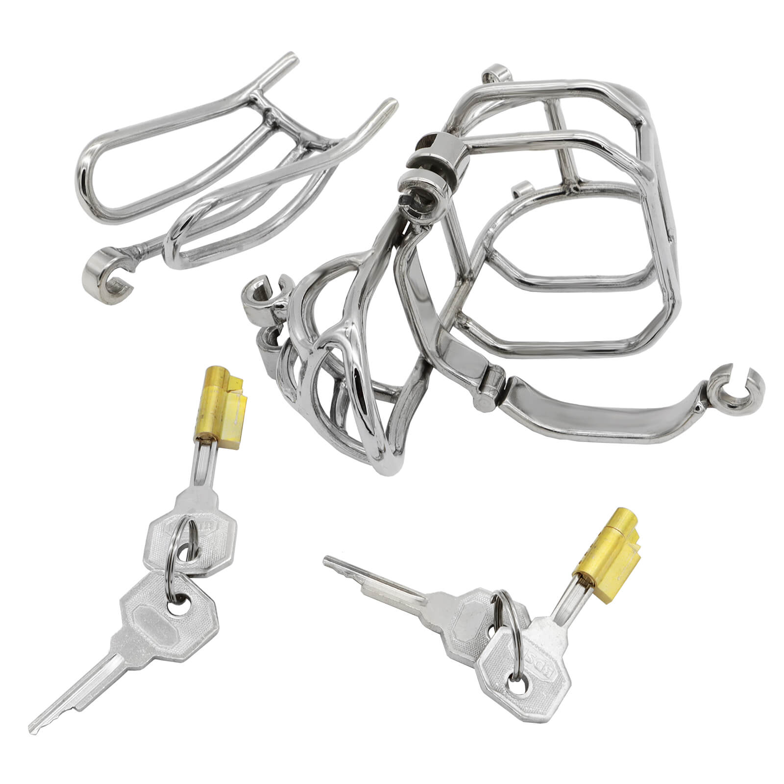 NEW DesignStainless Steel Detachable PA Puncture Chastity Device ...