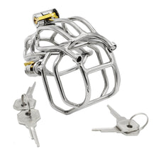 Load image into Gallery viewer, NEW DesignStainless Steel Detachable PA Puncture Chastity Device
