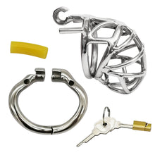 Load image into Gallery viewer, Stainless Steel Stealth Lock Male Chastity Device
