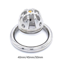 Load image into Gallery viewer, Small Stainless Steel Chastity Cage
