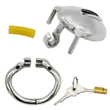 Load image into Gallery viewer, Super Small Stainless Steel Male Chastity Device
